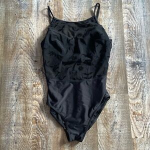 Christina | Mesh Floral One Piece Swimsuit